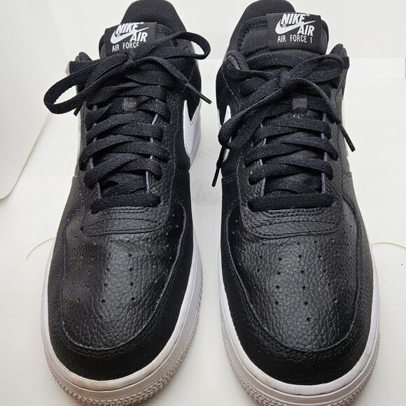 Nike Air Force 1 Low "07 Black White" CT2302-002 Men's Size 12-No Box - Picture 5 of 16